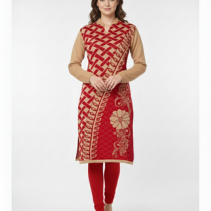 Woollen A-Line Kurta Set